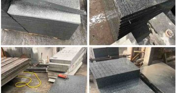 怀化 芝麻黑地铺石材