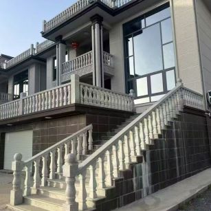 怀化 芝麻白别墅阳台栏杆，楼梯栏杆