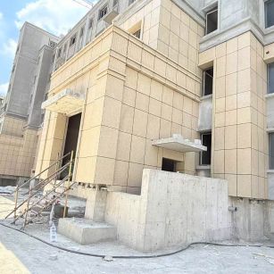 怀化 黄金麻干挂，工地实拍