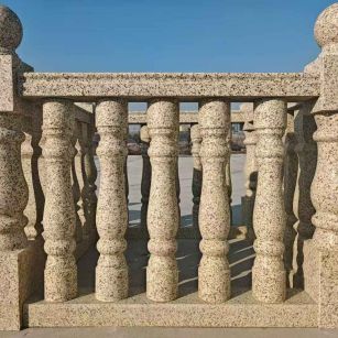 怀化 黄金麻栏杆（扶手，花瓶柱，将军柱）