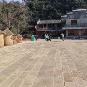怀化仿古石铺装效果