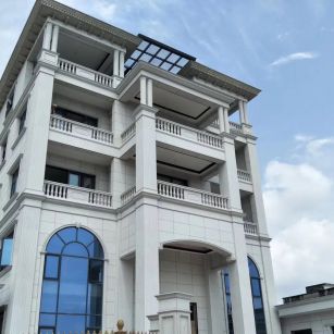 怀化芝麻白别墅干挂效果展示