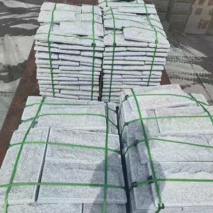 怀化 芝麻白蘑菇石装车出货