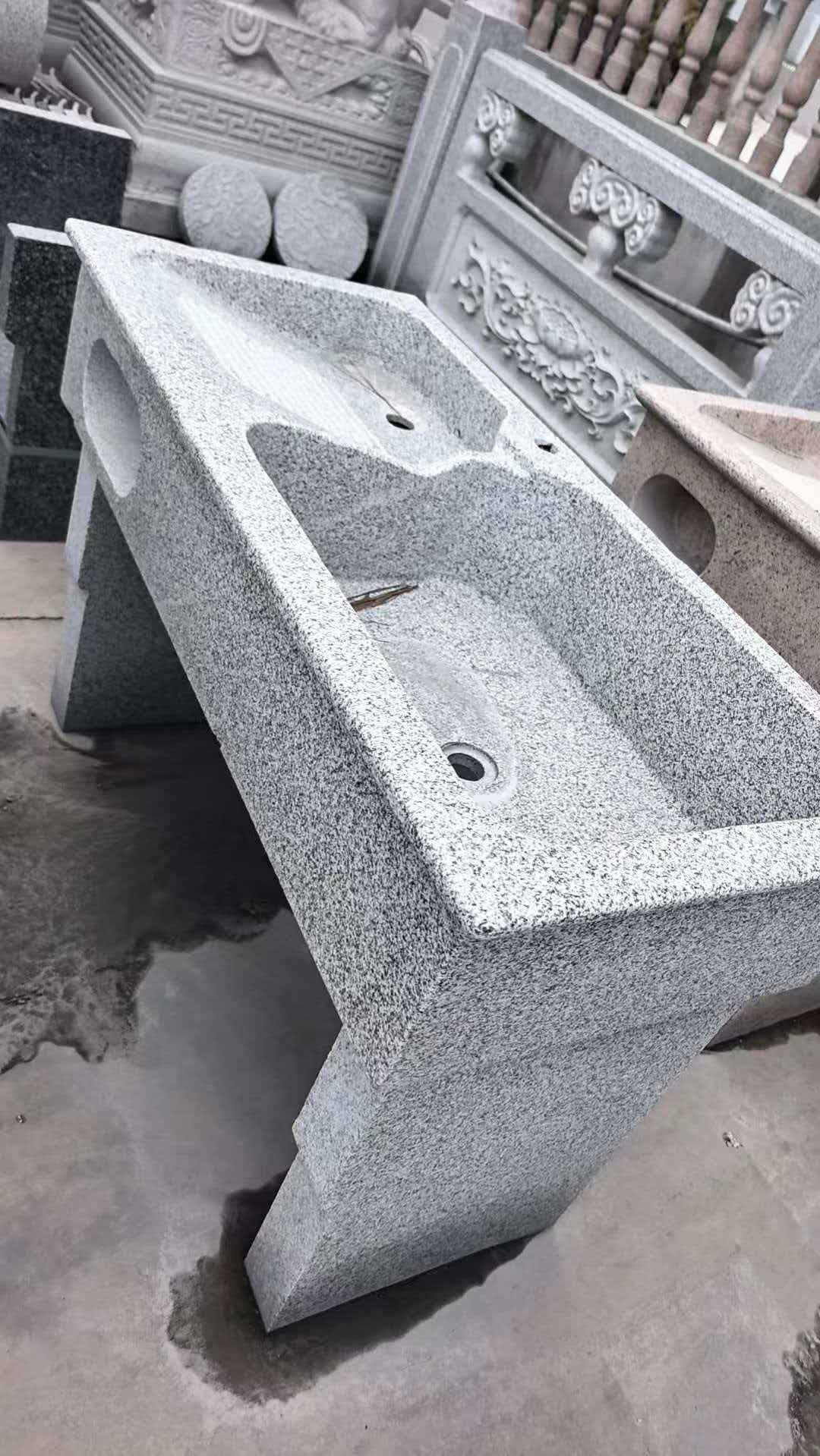 怀化 花岗岩石材洗手池，洗衣池