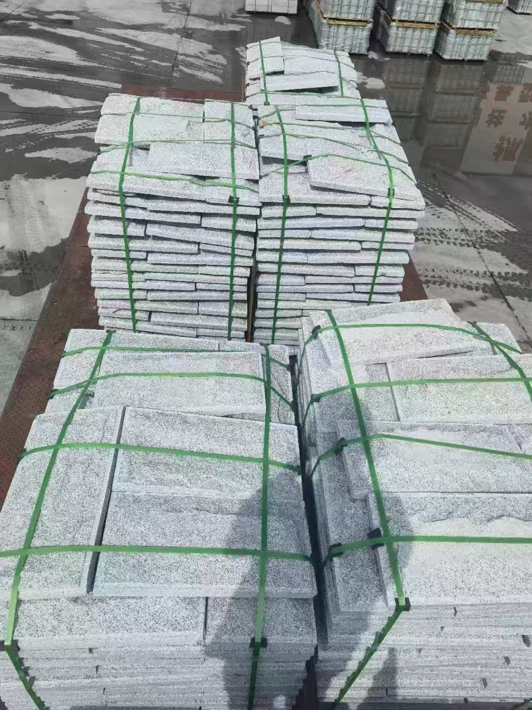 怀化 芝麻白蘑菇石装车出货