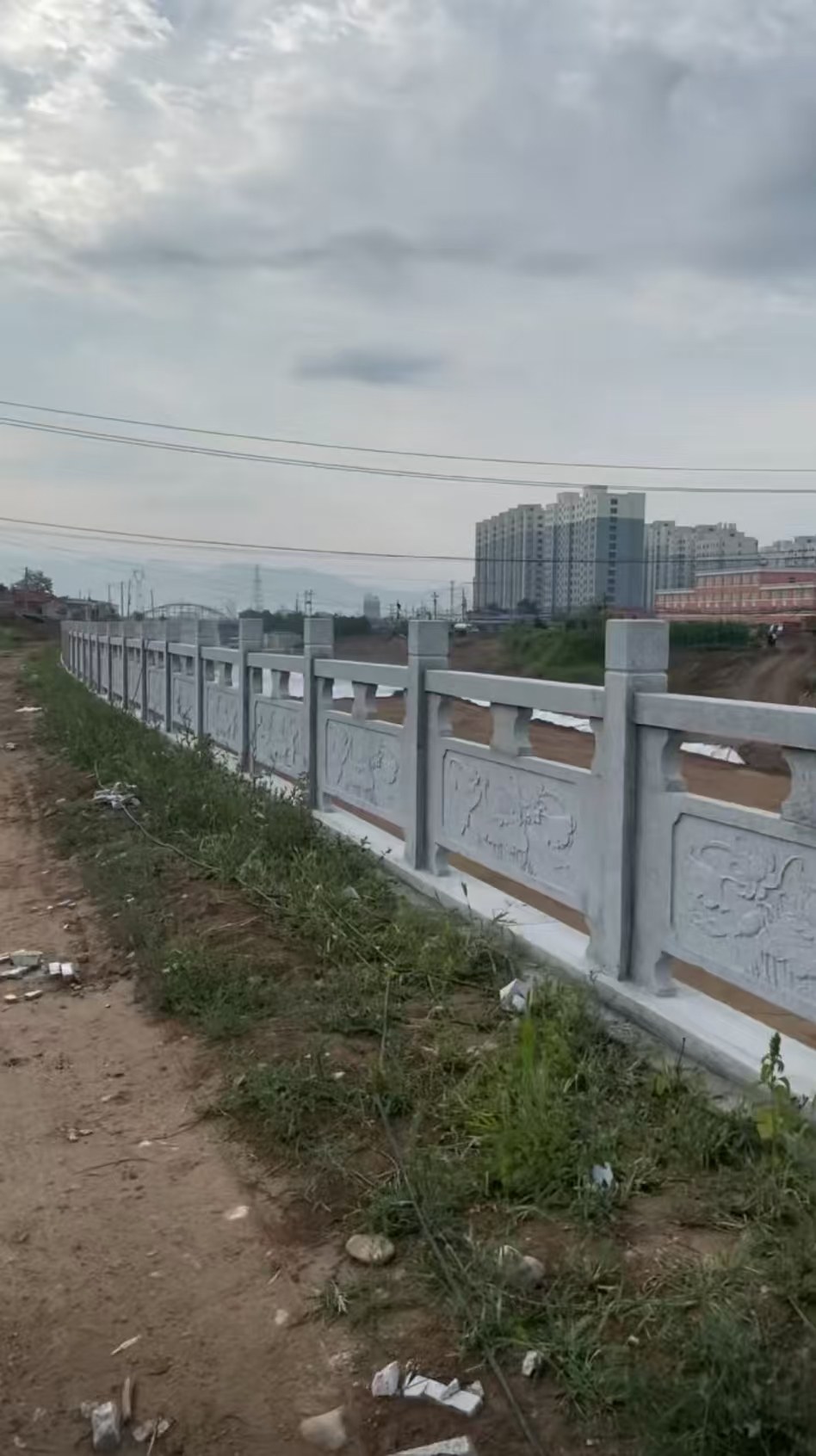 怀化 石材河道栏杆