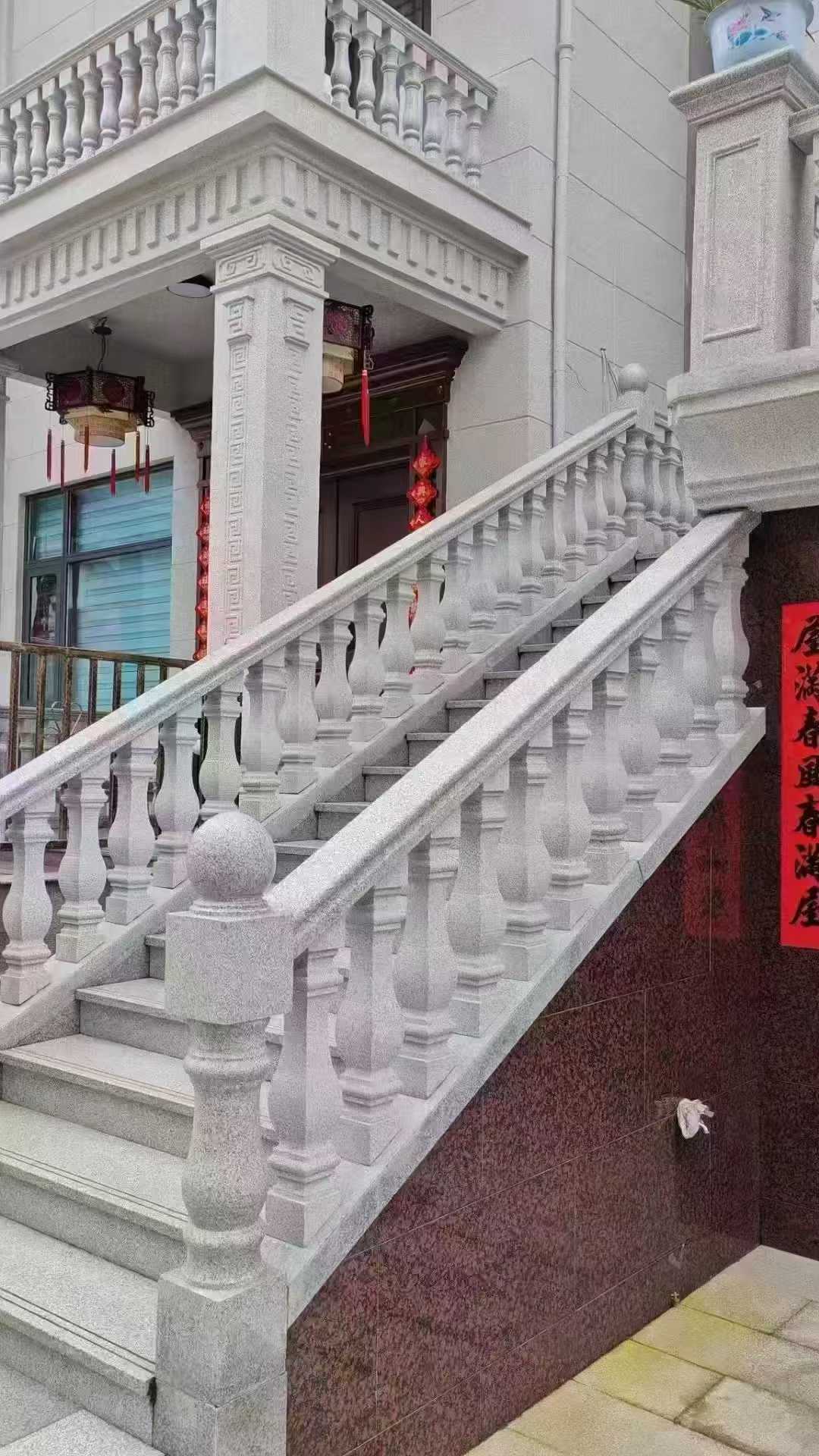 怀化 天然石材 阳台庭院护栏、栏杆