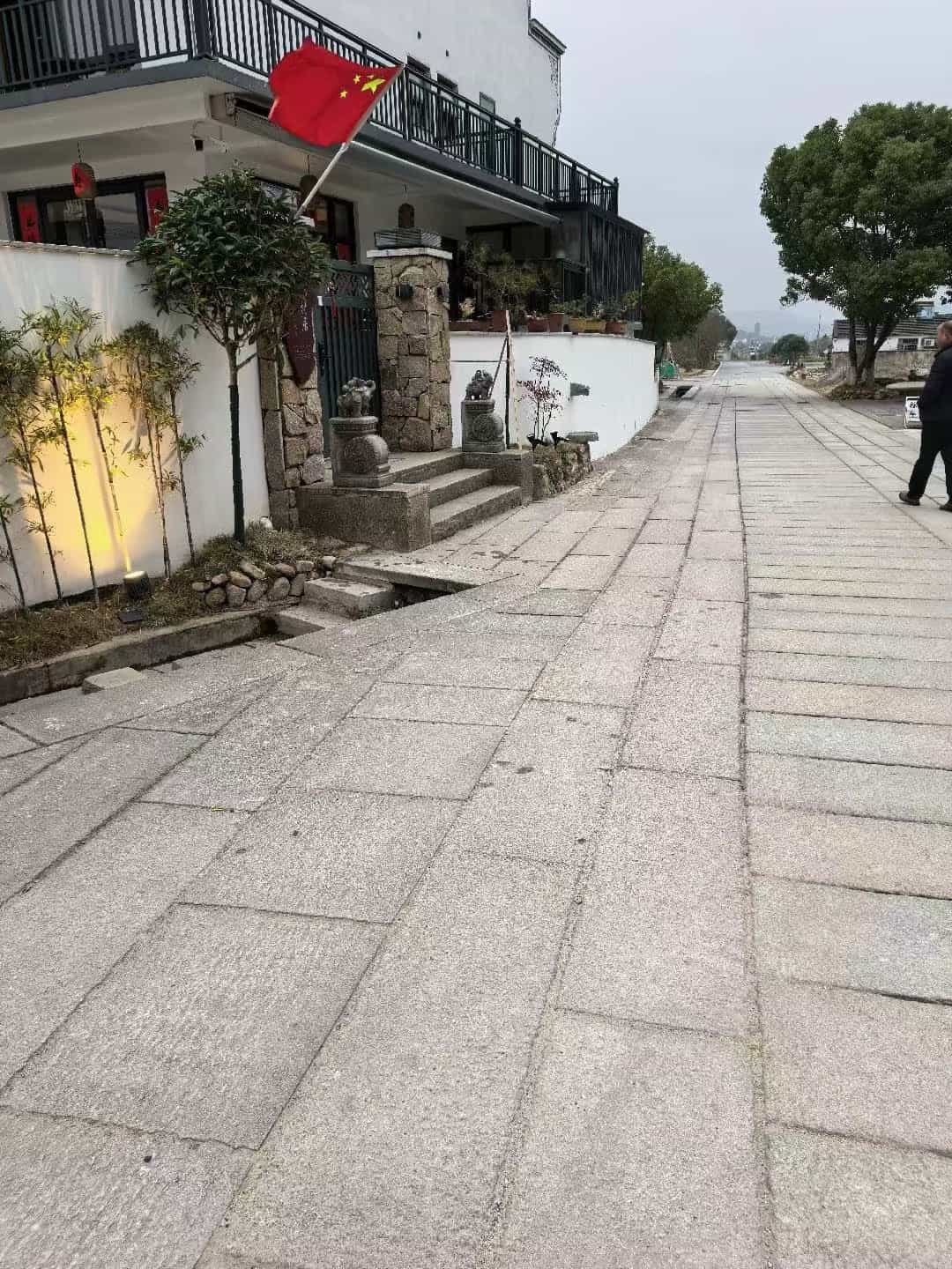 怀化仿古石铺装效果