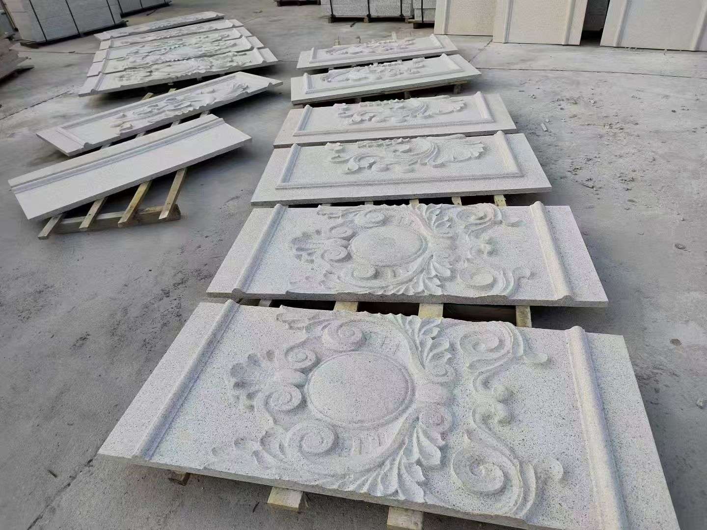 怀化 芝麻白干挂雕花板