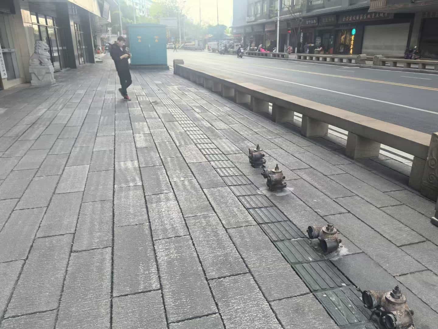 怀化仿古石铺装效果