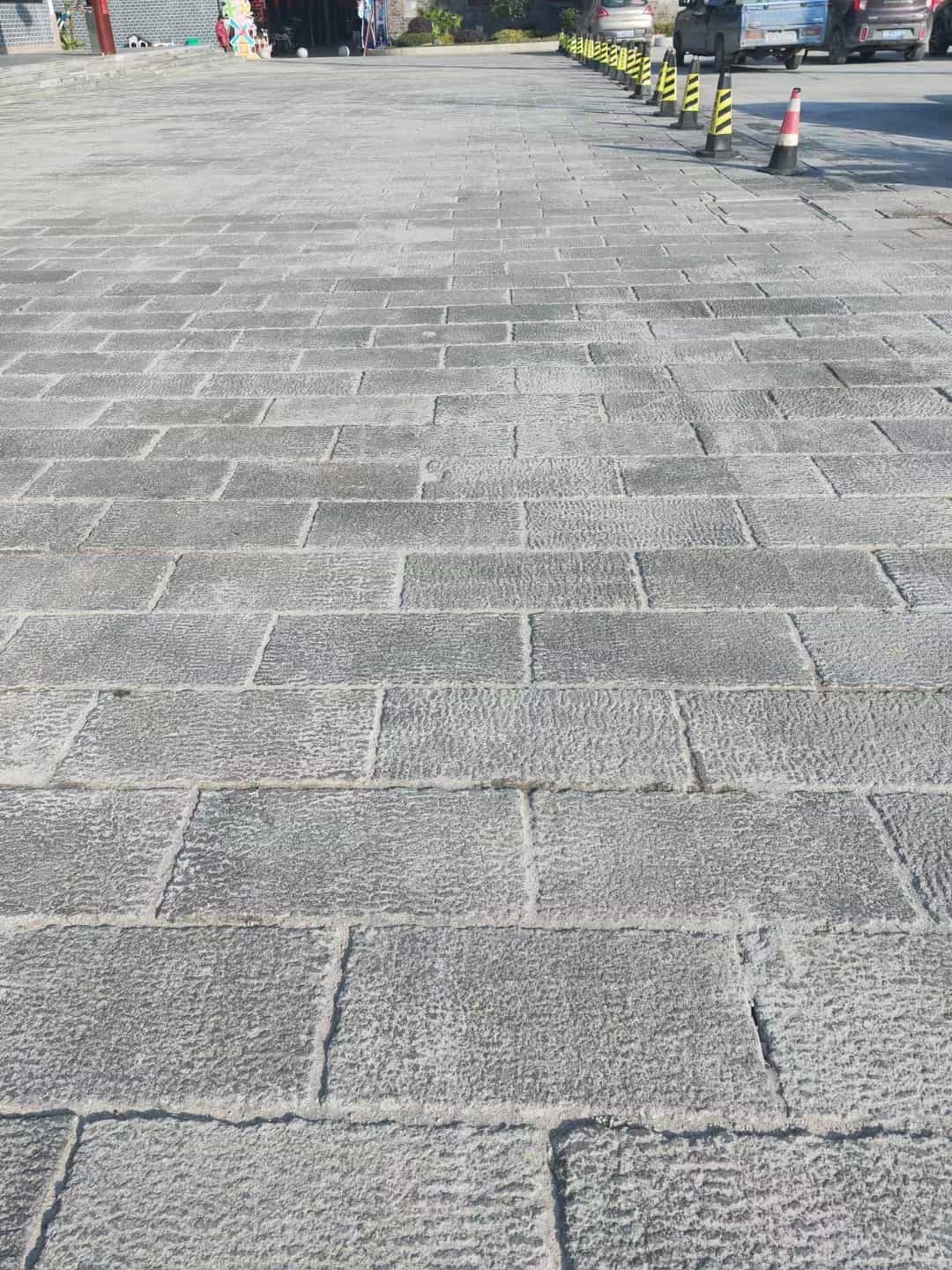 怀化仿古石铺装效果