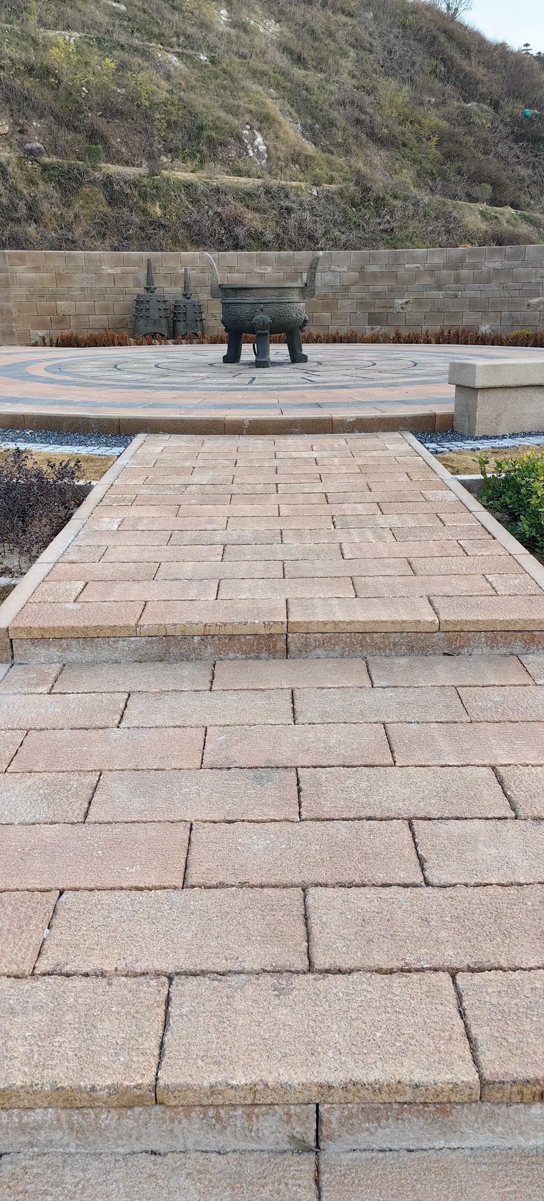 怀化仿古石铺装效果