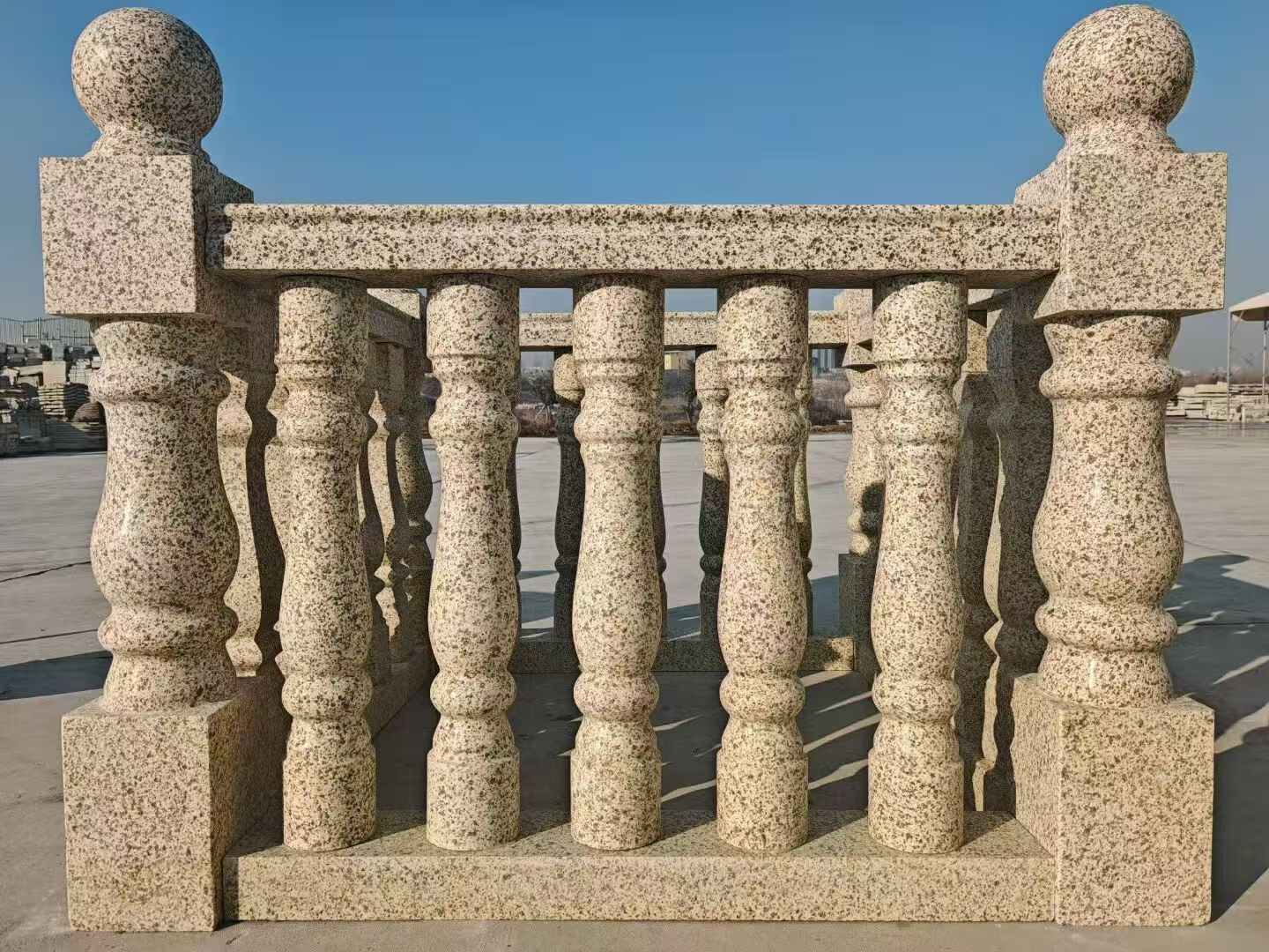 怀化 黄金麻栏杆（扶手，花瓶柱，将军柱）