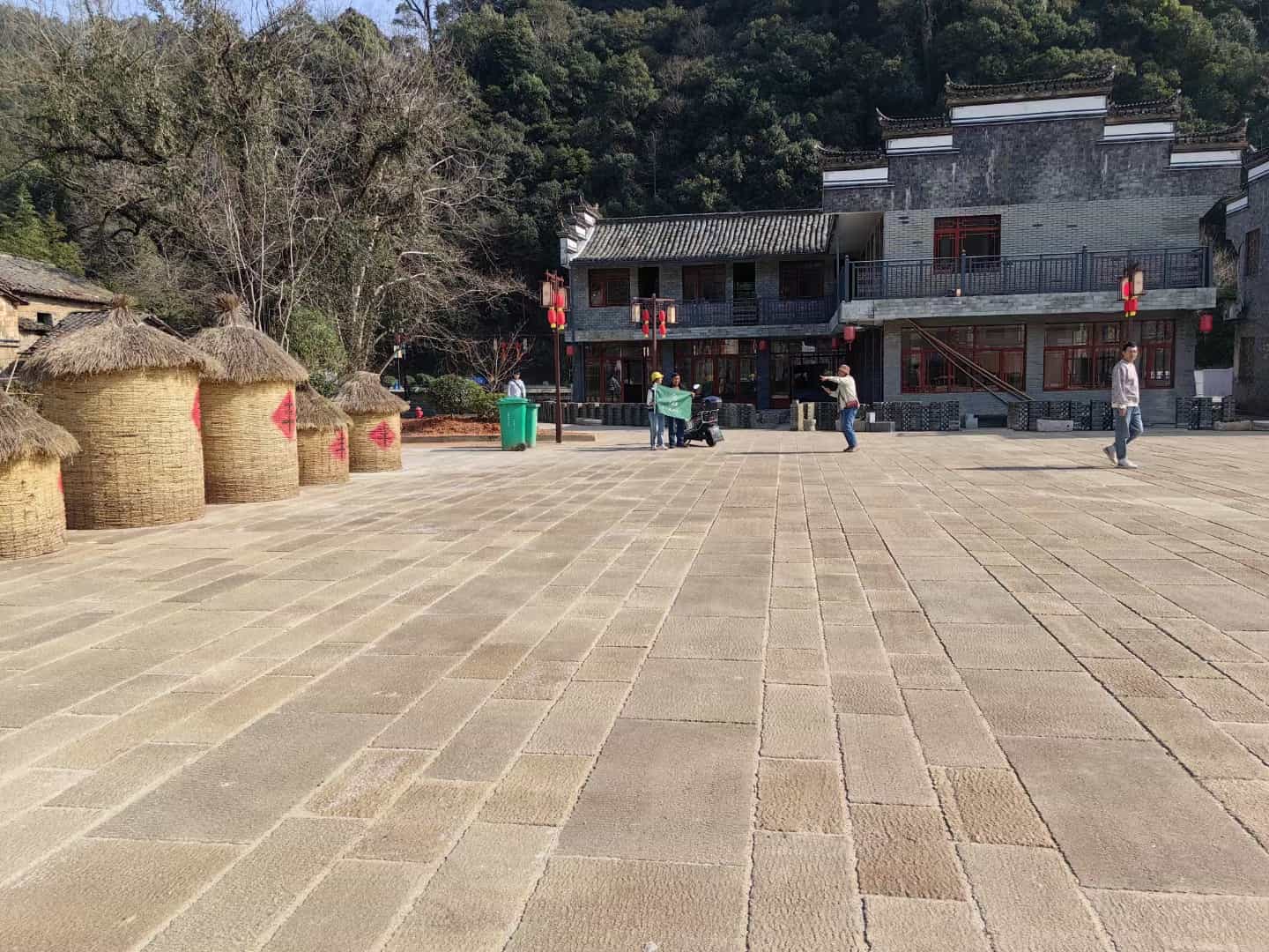 怀化仿古石铺装效果