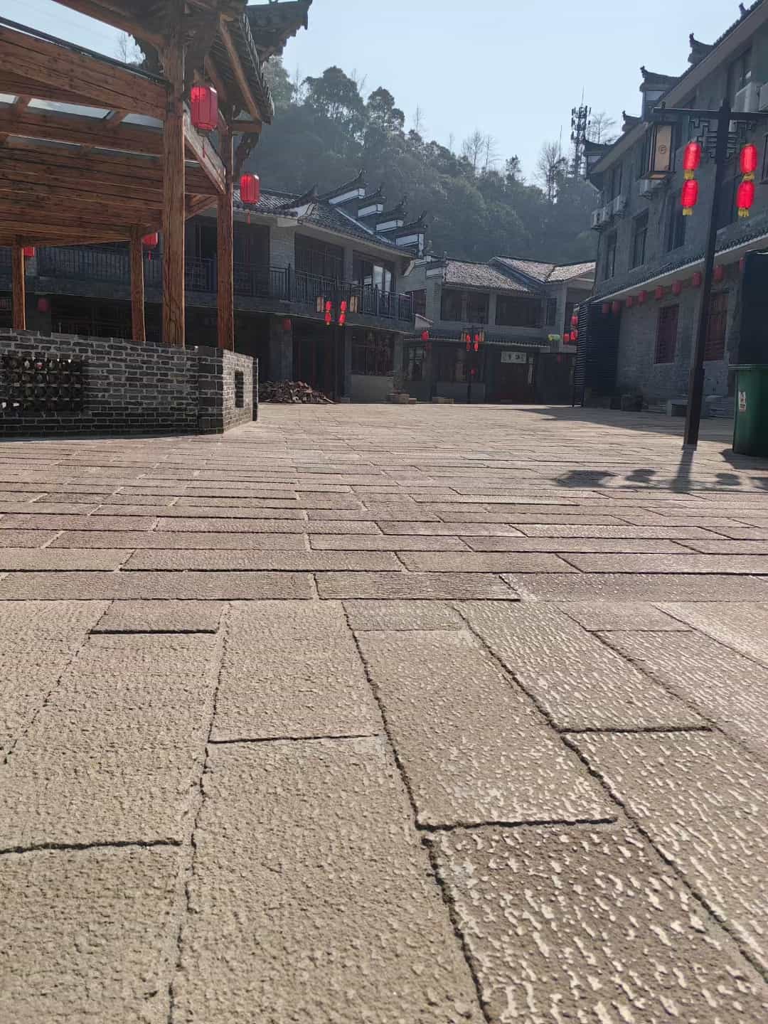 怀化仿古石铺装效果