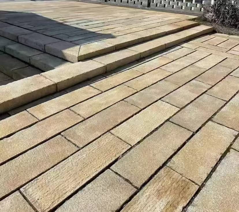 怀化仿古石铺装效果