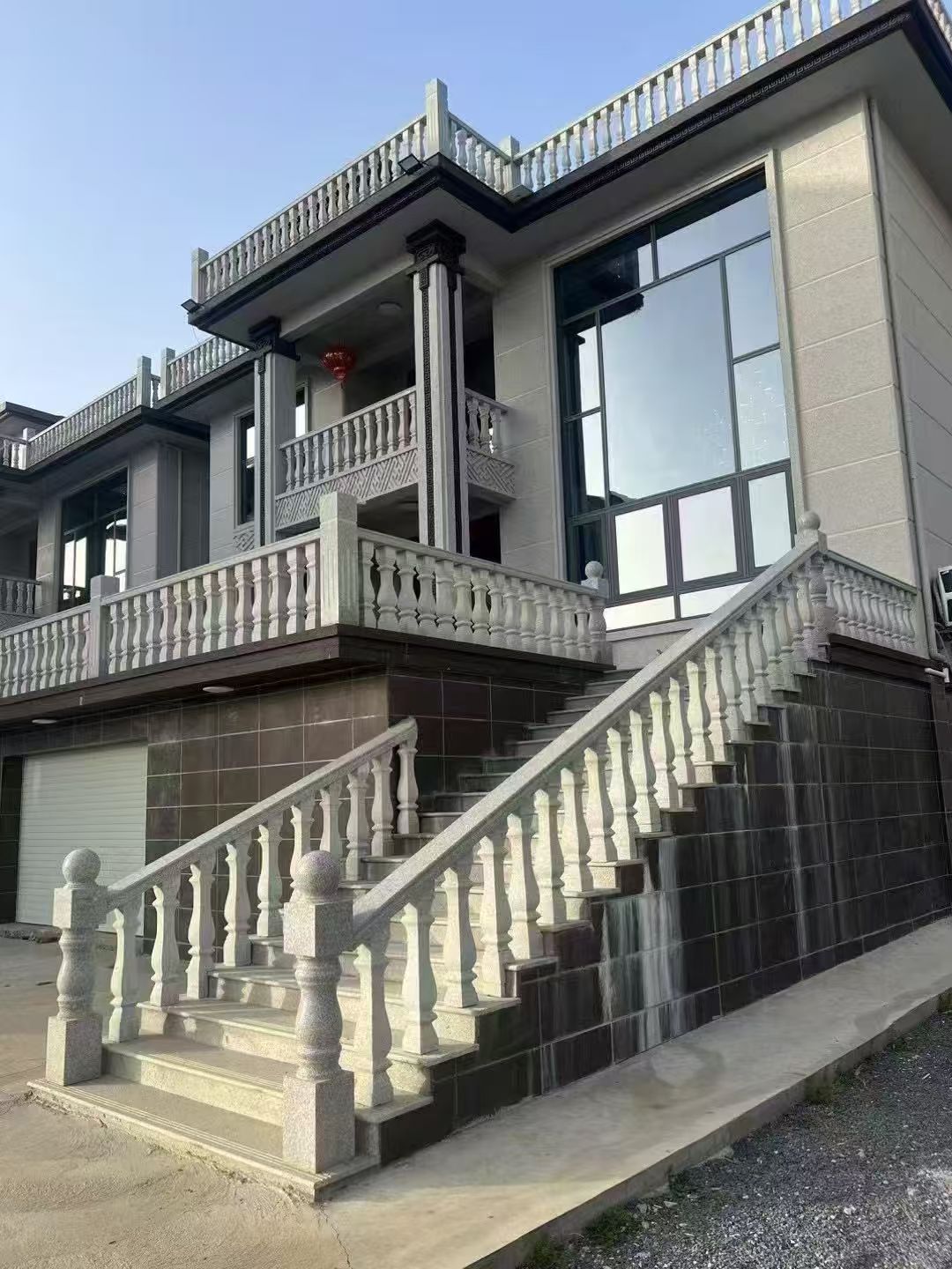 怀化 芝麻白别墅阳台栏杆，楼梯栏杆