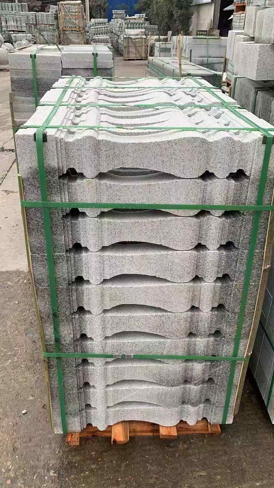 怀化 芝麻白方形拉丝面，栏杆花瓶柱