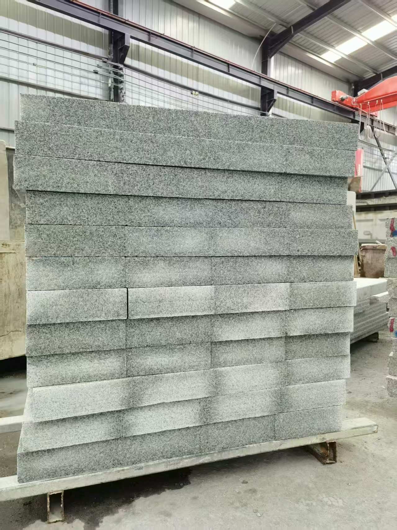 怀化 芝麻白10公分300*600广场地铺，A料定制，尺寸标准，厚薄均匀