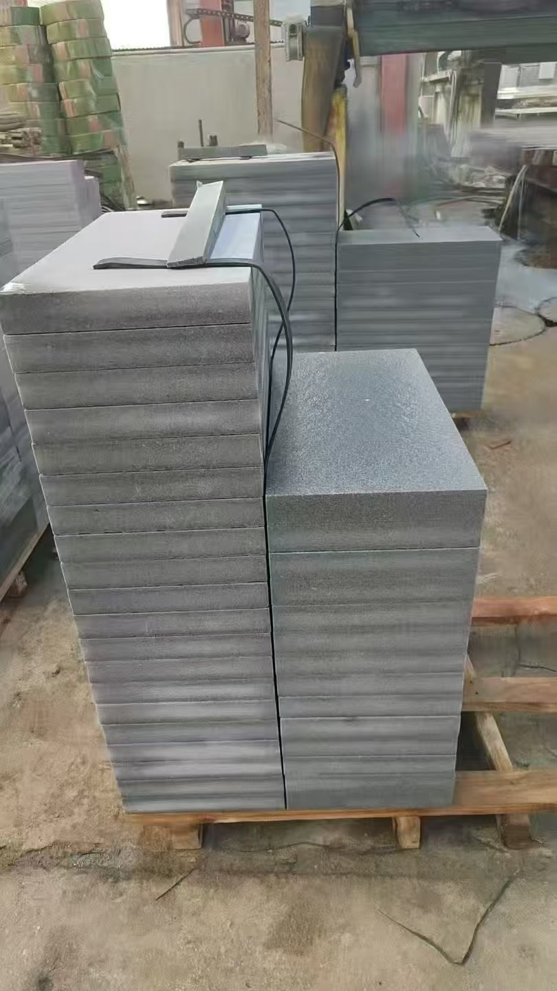 怀化 芝麻灰火烧面300*600*50地铺石材